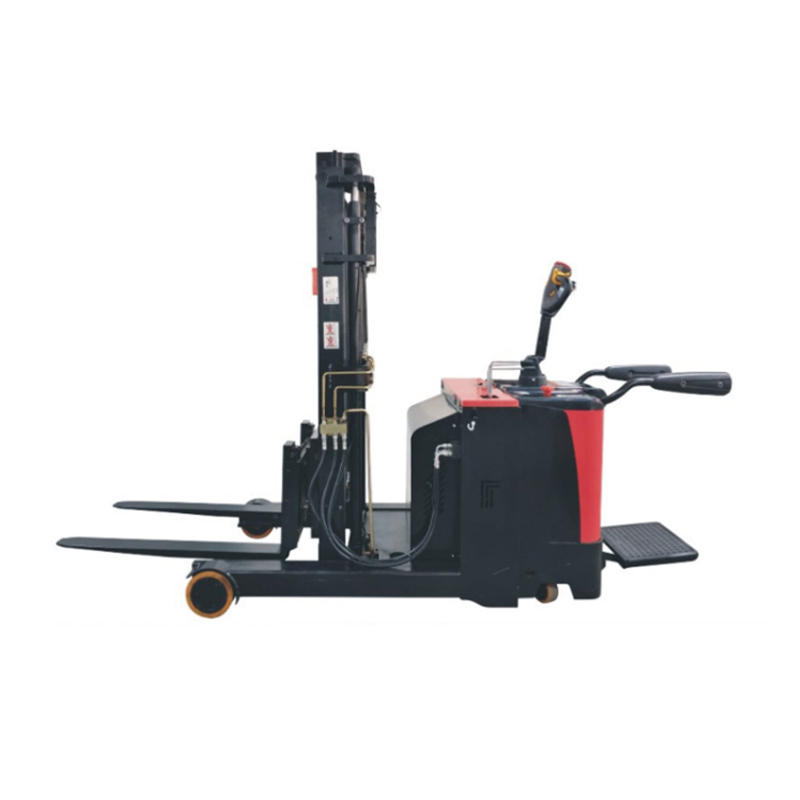 Stand-Up Counterbalanced Electric Reach Truck with Lean Forward and Back