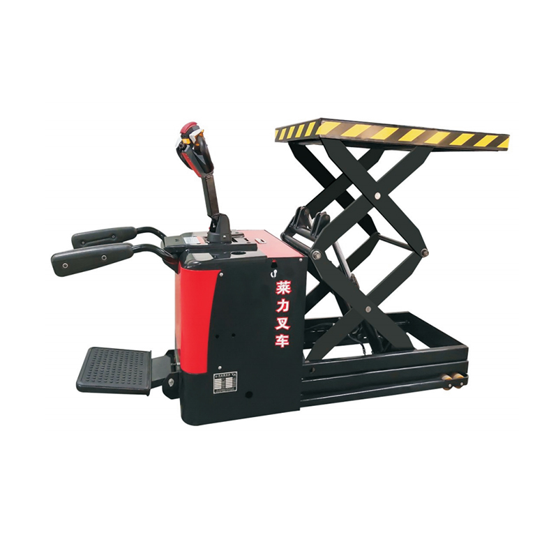 2T Rider Electric Lift Table with Platform and Arms